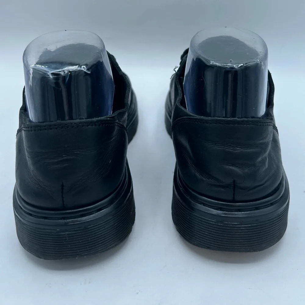 Dr. Martens Docs Dante 6 Eye Leather Shoes in Black Sneaker, Grunge Y2K men’s 6 - Picture 11 of 13